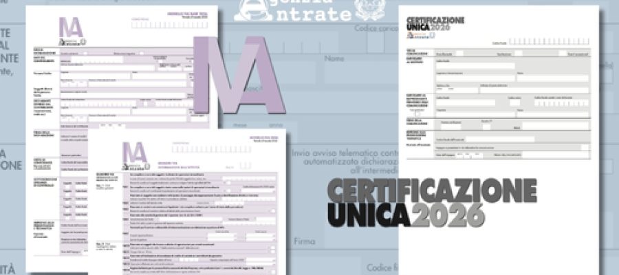 Modelli IVA e CU 2026